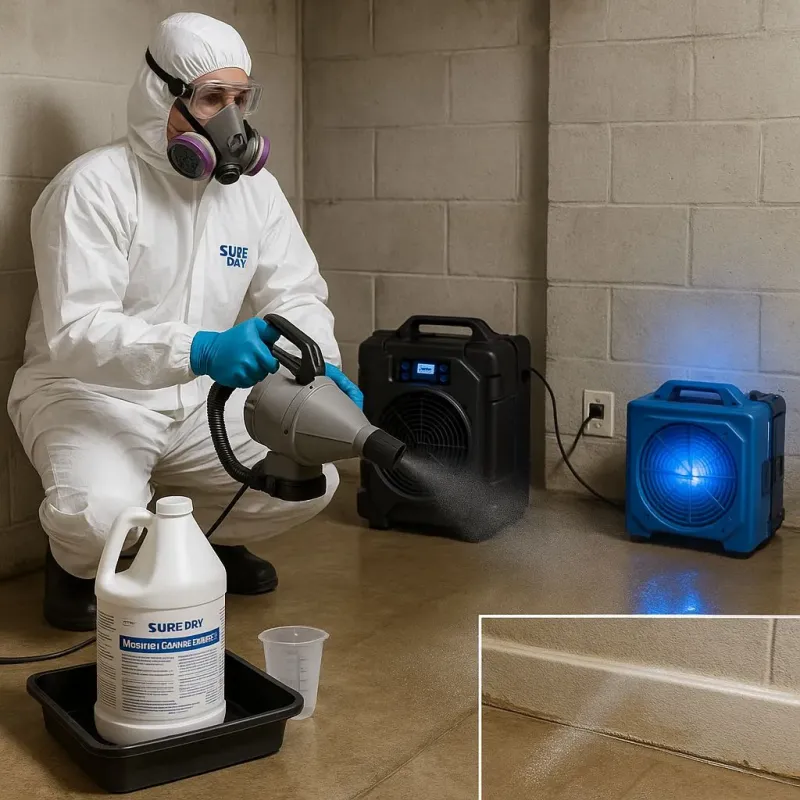 Sanitization and Odor Removal process in Carriage Club, CO